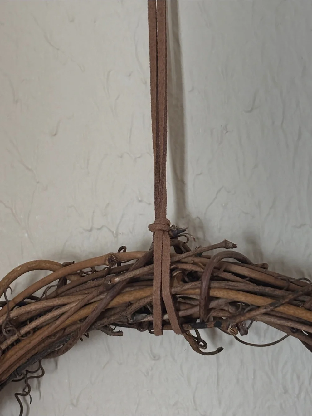 **NEW** Boho Wall Hanging Wind Chime – Teal, Pink, and Brown